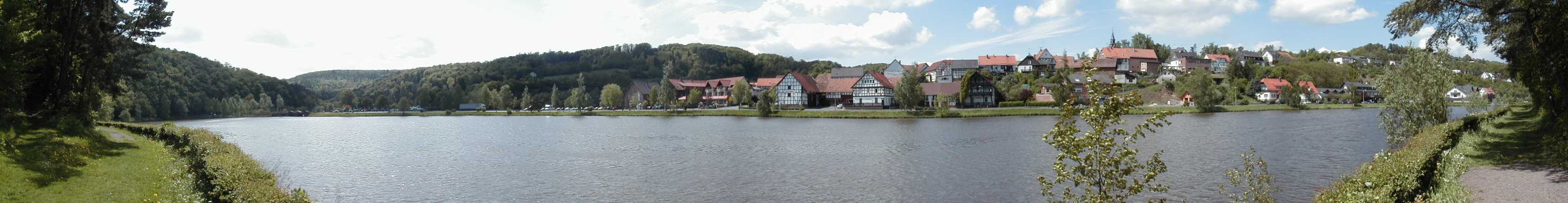 Das Panorama Nieder-Werbe